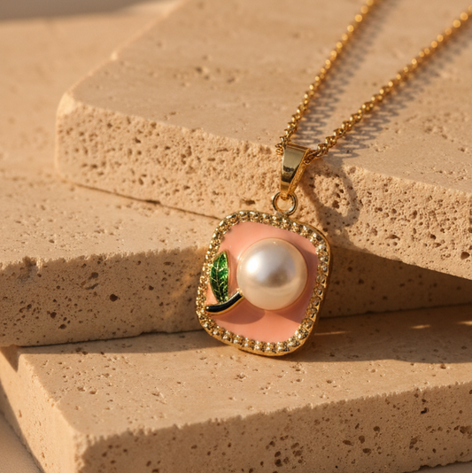 Peach Pearl Charm