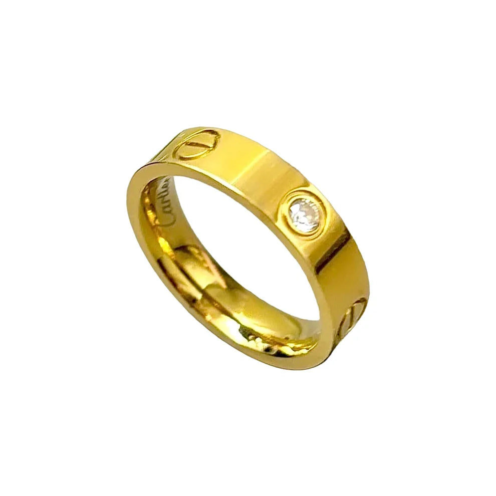 Classic Cartier-Inspired Love Ring