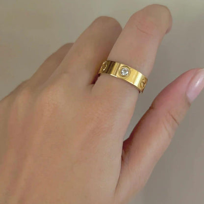Classic Cartier-Inspired Love Ring
